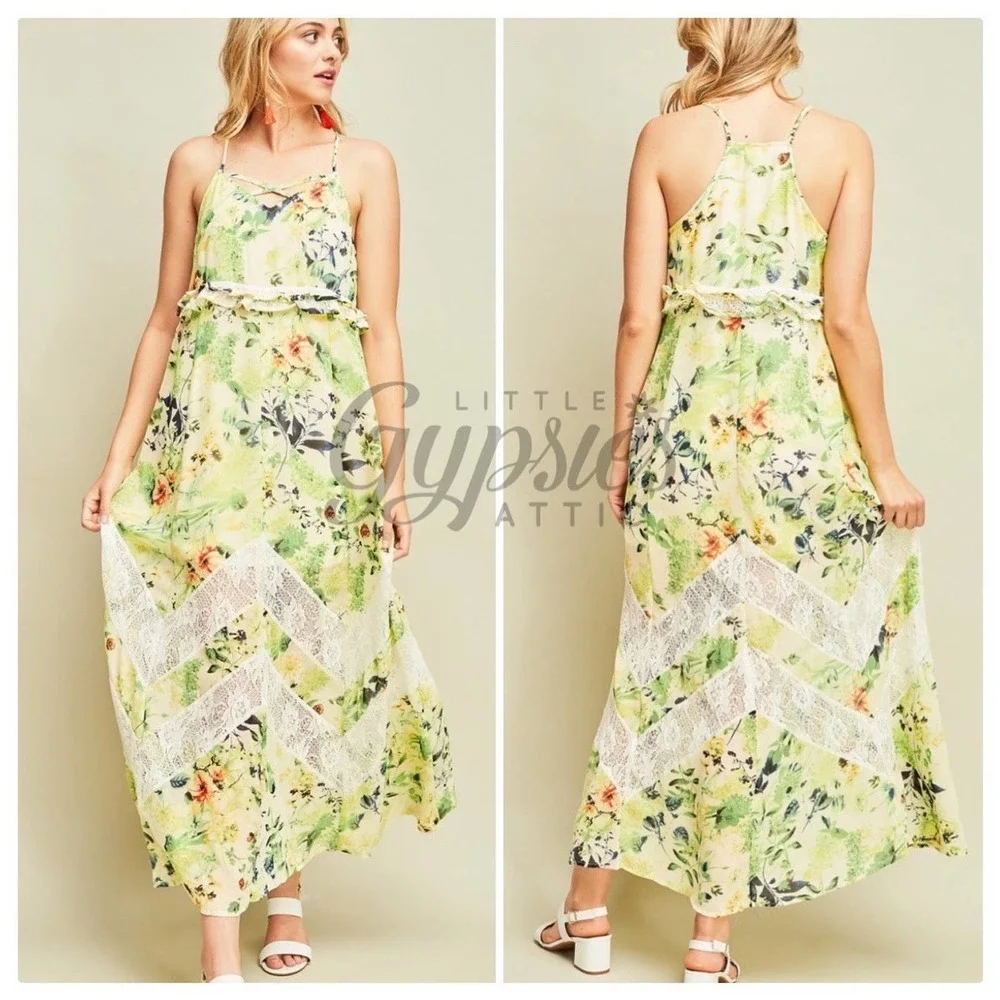 Entro Tropical Resort Maxi Dress - Picture 4 of 10
